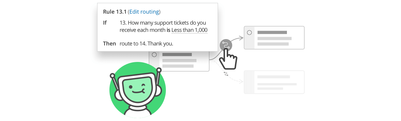 Create conditional routing