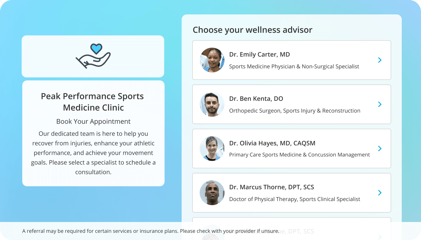 Peak Performance Sports Medicine Clinic