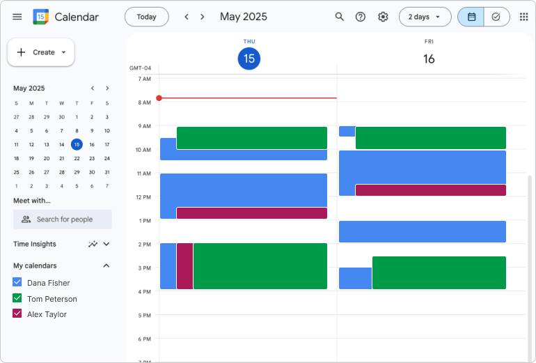 google calendar